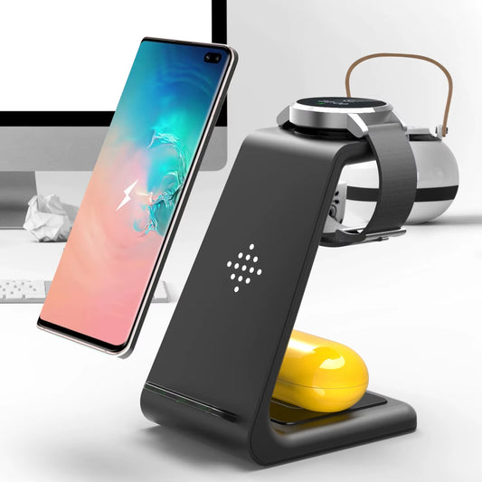 3-In-1 Wireless Charge Dock Station